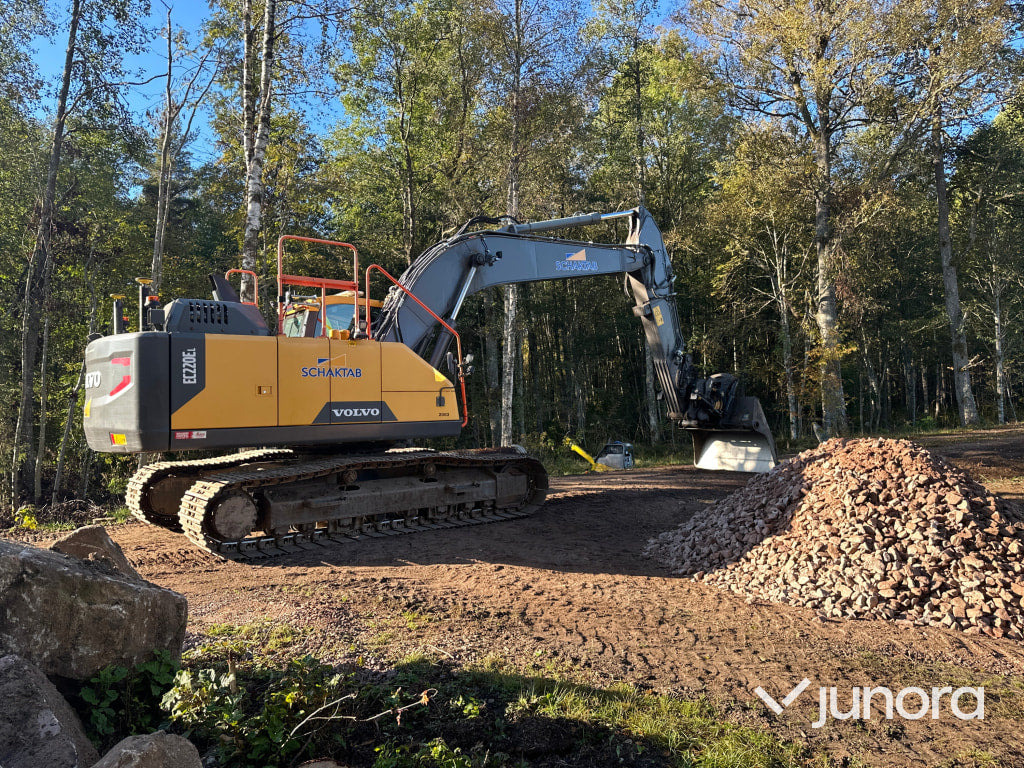 Grävmaskin - Volvo, EC 220 EL - Máy xúc bánh xích: hình 4 Grävmaskin - Volvo, EC 220 EL - Máy xúc bánh xích: hình 4