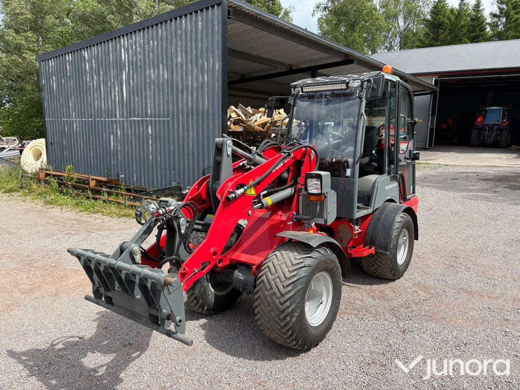Hjullastare Weidemann 1880 - Máy xúc lật bánh lốp: hình 1 Hjullastare Weidemann 1880 - Máy xúc lật bánh lốp: hình 1