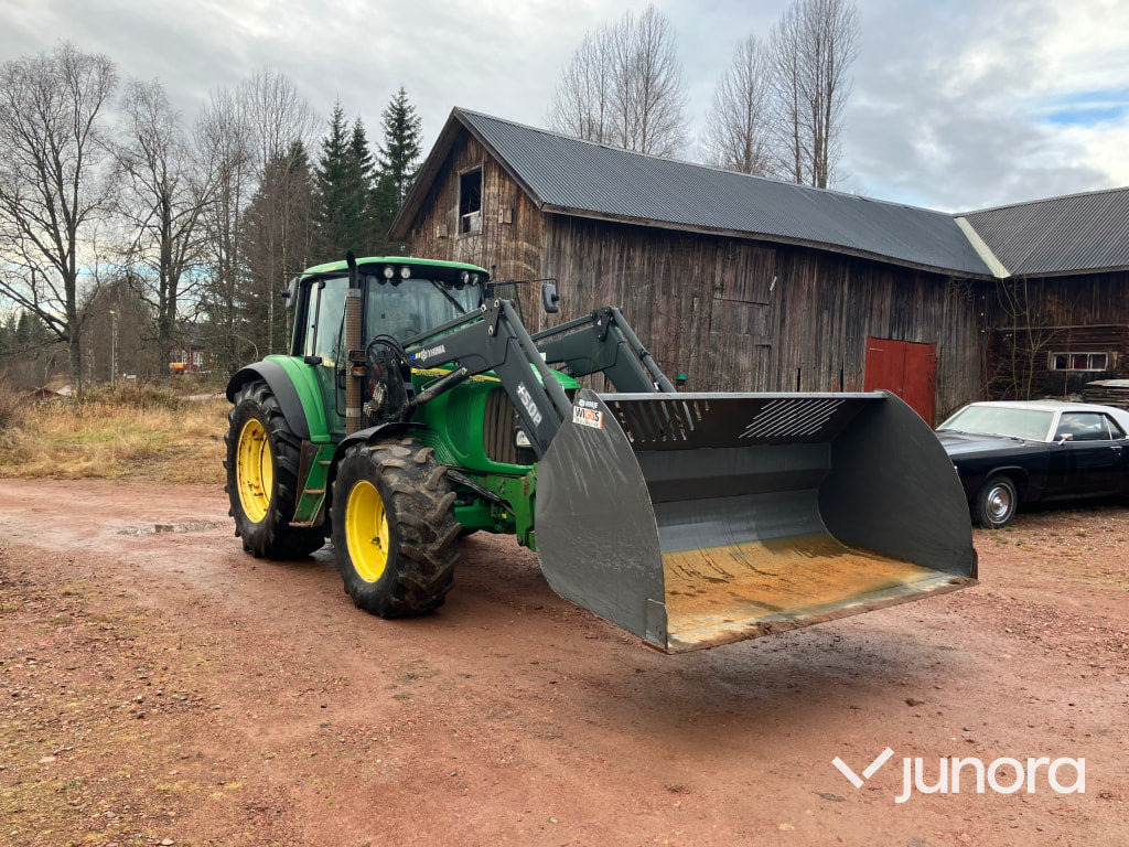 John Deere 6620 med lastare och frontlyft - Máy cày: hình 3 John Deere 6620 med lastare och frontlyft - Máy cày: hình 3