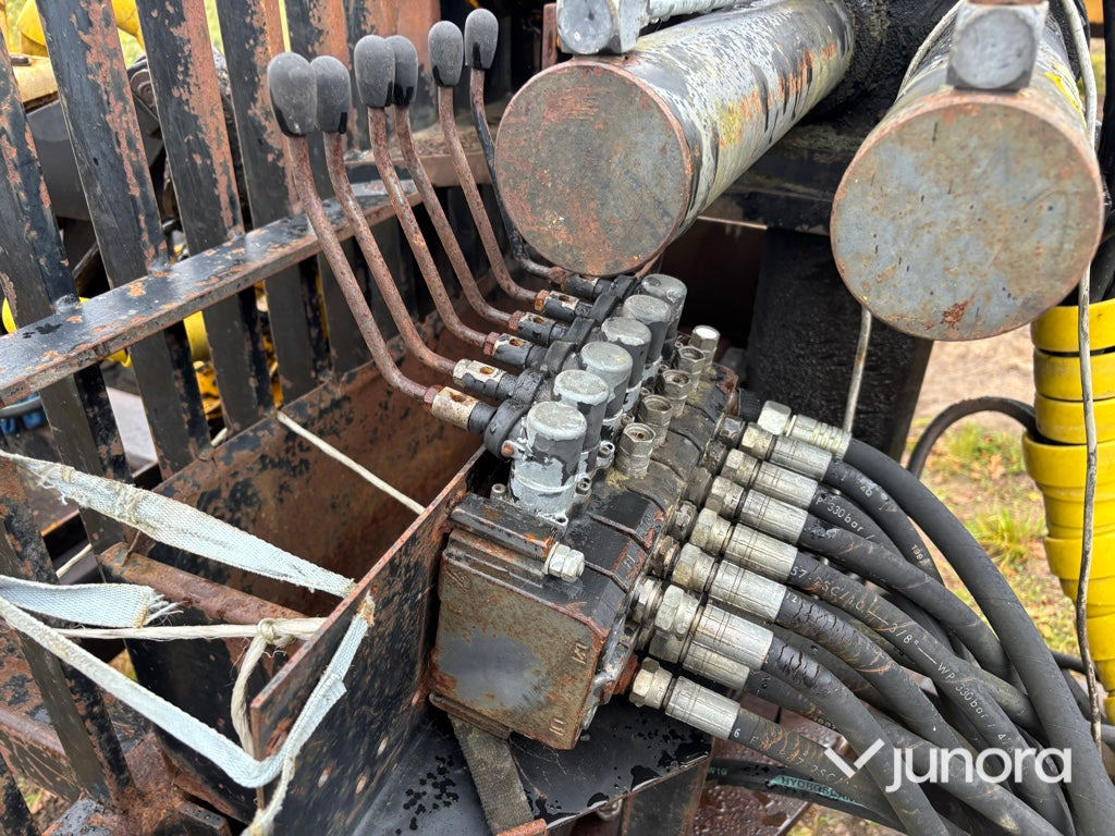 Rơ moóc lâm nghiệp Skogsvagn - Moheda, 10 ton, med kran: hình 6