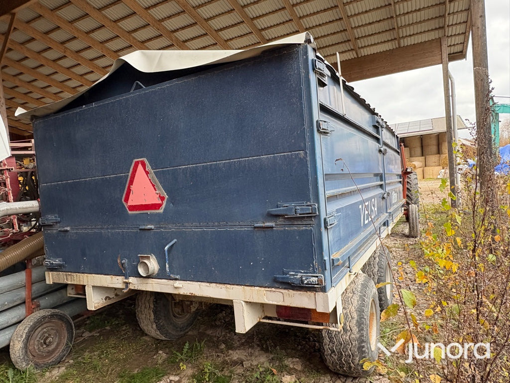 Spannmålsvagn - Velsa, 10 ton - Toa kéo nhỏng/ Xe đổ: hình 4 Spannmålsvagn - Velsa, 10 ton - Toa kéo nhỏng/ Xe đổ: hình 4