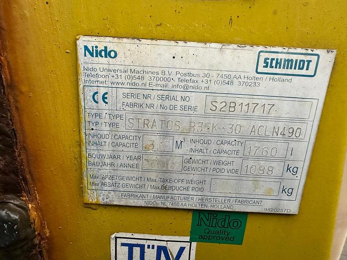 Nido Stratos B35K-30 ACLN-490 - Máy dàn trải cát/ Muối: hình 5 Nido Stratos B35K-30 ACLN-490 - Máy dàn trải cát/ Muối: hình 5