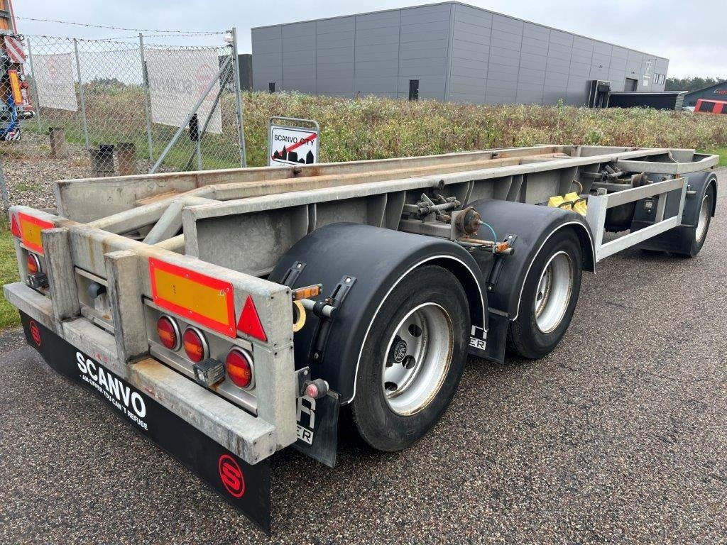 HFR PO 24 3 akslet container hænger uden tip - Rơ moóc thùng chứa: hình 1 HFR PO 24 3 akslet container hænger uden tip - Rơ moóc thùng chứa: hình 1