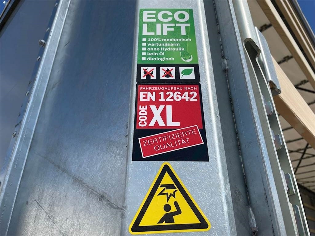 Sơ mi rơ moóc mui bạt Hangler 3-aks - 2500 kg Zepro lift + Hævetag: hình 17