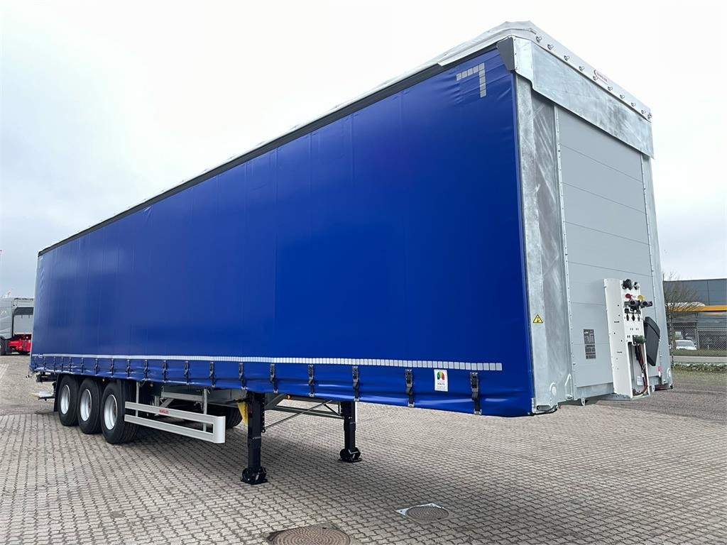 Hangler 3-aks Hævetag + Foldeslæde lift - Sơ mi rơ moóc mui bạt: hình 3 Hangler 3-aks Hævetag + Foldeslæde lift - Sơ mi rơ moóc mui bạt: hình 3