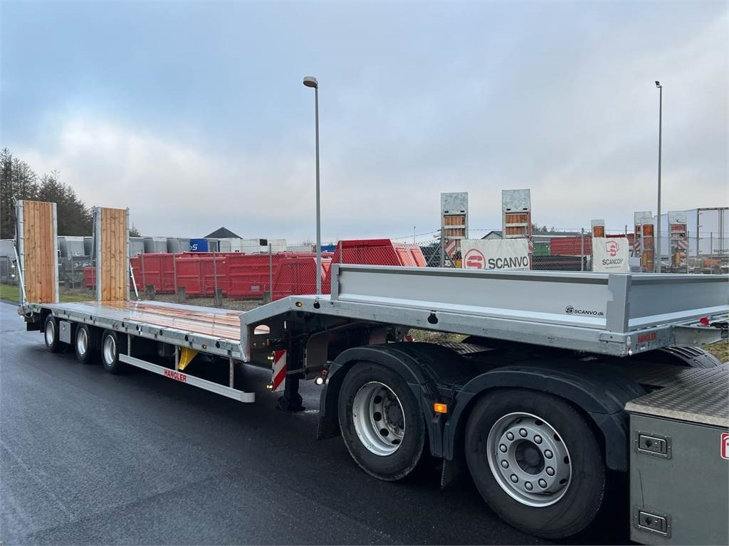 Hangler SDS-H 510-T 3-aks maskintrailer - dobbelt ramper - Sơ mi rơ moóc thùng thấp: hình 3 Hangler SDS-H 510-T 3-aks maskintrailer - dobbelt ramper - Sơ mi rơ moóc thùng thấp: hình 3