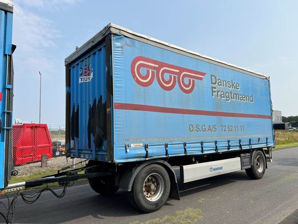 Krone AZP 18 ELN4 7,2 mtr gardinlad - Rơ moóc mui bạt: hình 2 Krone AZP 18 ELN4 7,2 mtr gardinlad - Rơ moóc mui bạt: hình 2