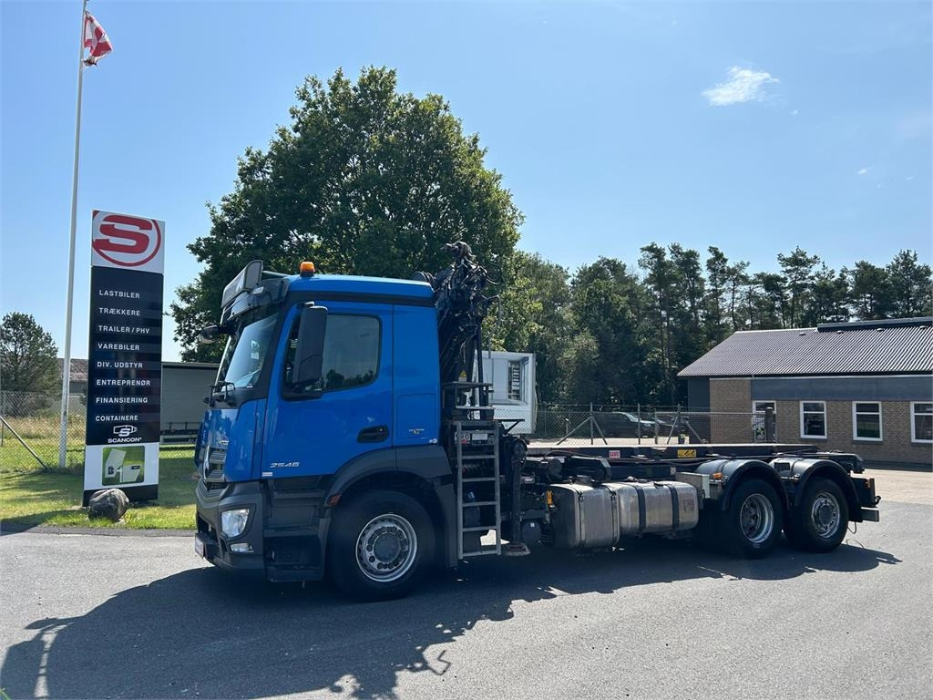 Mercedes-Benz Antos 2546 - Hiab 192 E kran  - Xe tải chở thùng nhỏ: hình 1 Mercedes-Benz Antos 2546 - Hiab 192 E kran  - Xe tải chở thùng nhỏ: hình 1