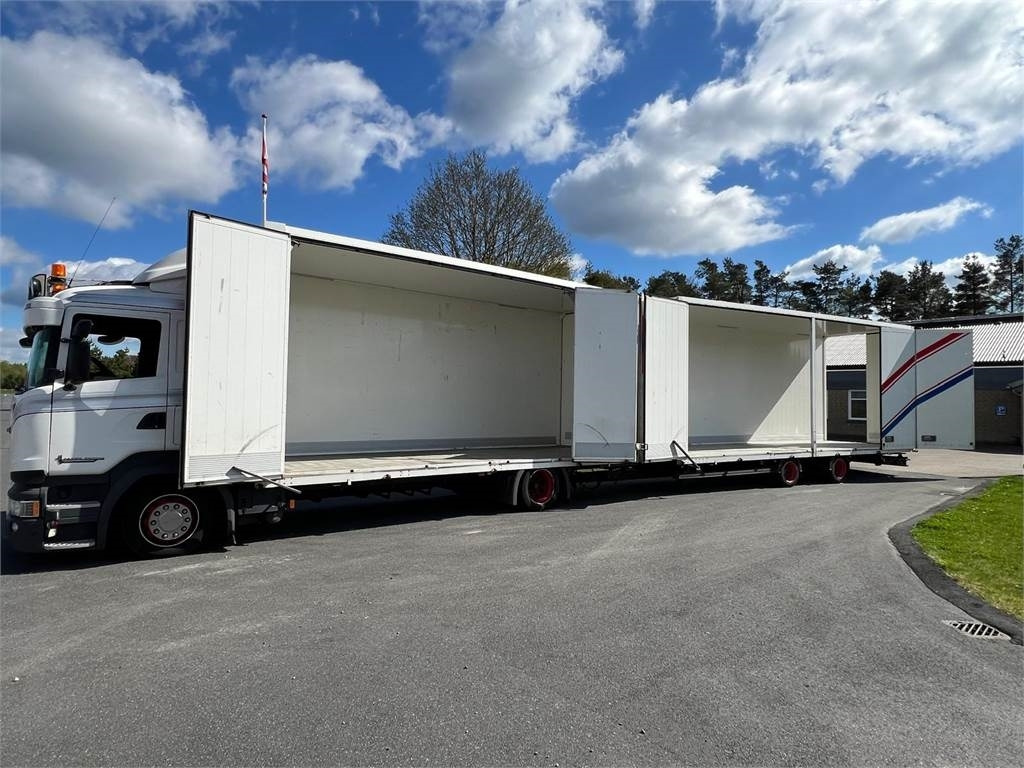 Scania R410 DB 4x2 MLB + tandem trailer 121m3 - Xe tải hộp: hình 1 Scania R410 DB 4x2 MLB + tandem trailer 121m3 - Xe tải hộp: hình 1