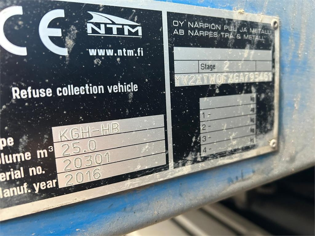 Volvo FM420 8x2*6 Trippel NTM 25m3  - Xe tải chở rác: hình 2 Volvo FM420 8x2*6 Trippel NTM 25m3  - Xe tải chở rác: hình 2