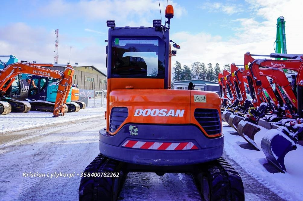 Doosan DX60LCR VARUSTEPAKETILLA - Máy xúc mini: hình 4 Doosan DX60LCR VARUSTEPAKETILLA - Máy xúc mini: hình 4