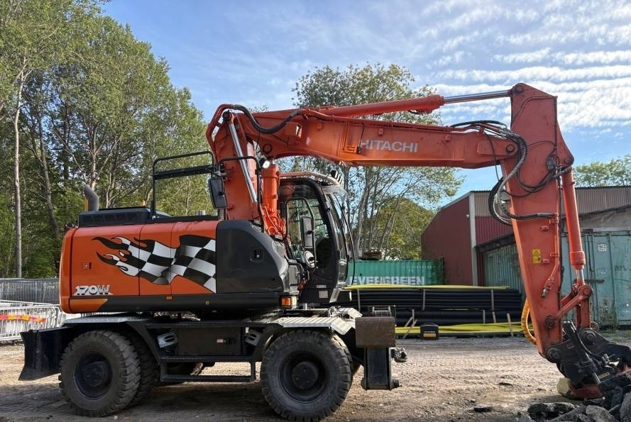 Hitachi ZX170W-6 + Peräkärry 2-akselinen - Máy xúc bánh lốp: hình 3 Hitachi ZX170W-6 + Peräkärry 2-akselinen - Máy xúc bánh lốp: hình 3