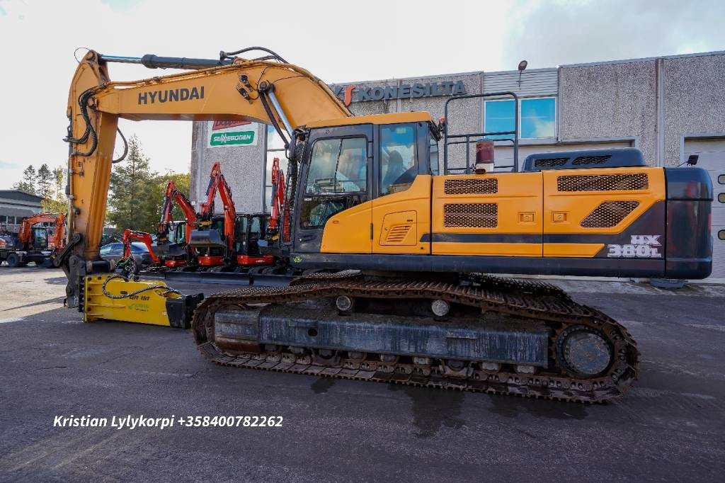 Hyundai HX 380 L - Máy xúc bánh xích: hình 1 Hyundai HX 380 L - Máy xúc bánh xích: hình 1
