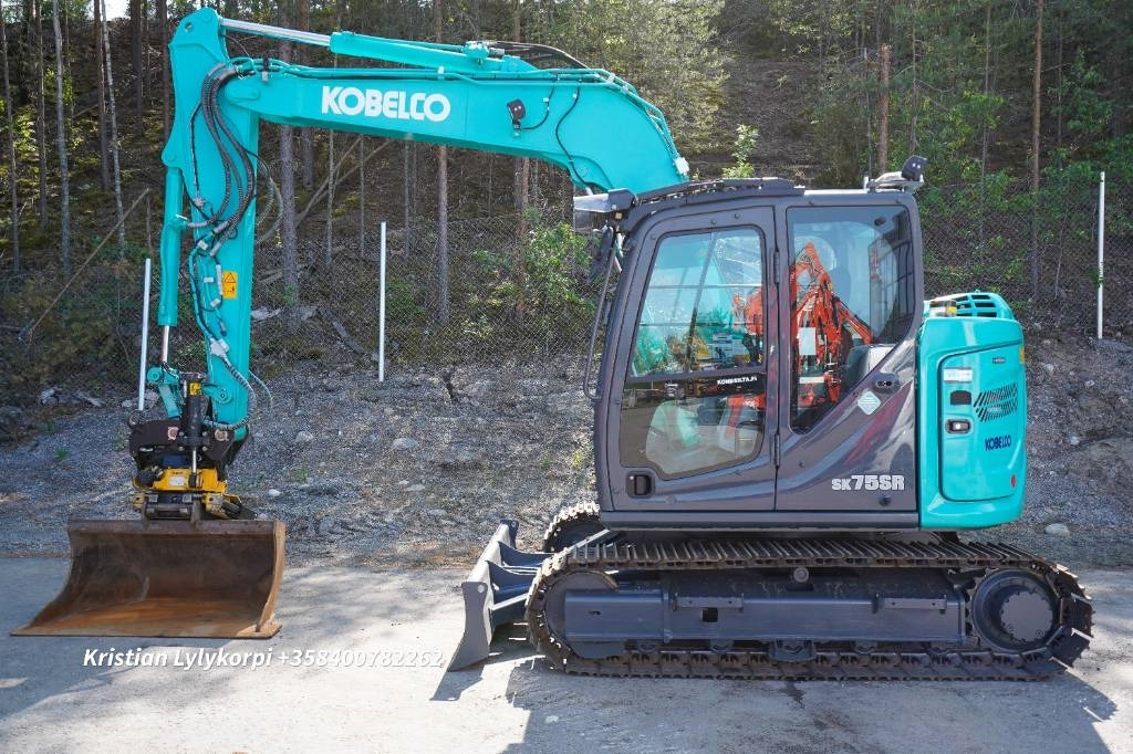 Kobelco SK75SR-7 ENGCONILLA - Máy xúc mini: hình 1 Kobelco SK75SR-7 ENGCONILLA - Máy xúc mini: hình 1
