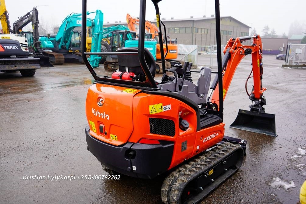 Kubota KX 016-4 EX-DEMO - Máy xúc mini: hình 5 Kubota KX 016-4 EX-DEMO - Máy xúc mini: hình 5