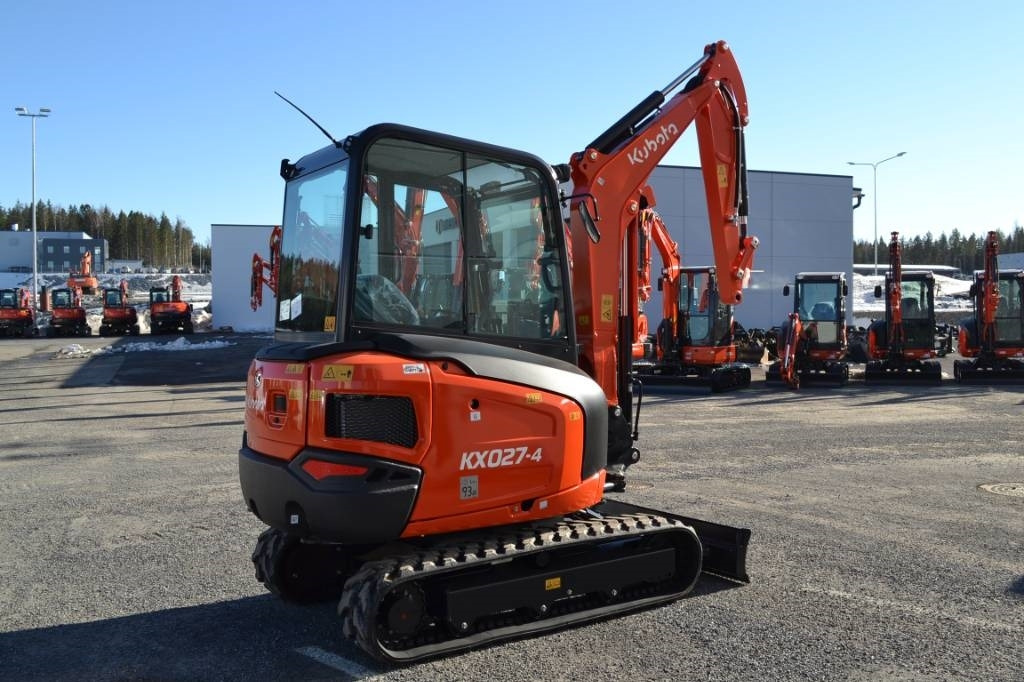 Kubota KX027-4 UUSI, TAKUU 24KK - Máy xúc mini: hình 4 Kubota KX027-4 UUSI, TAKUU 24KK - Máy xúc mini: hình 4