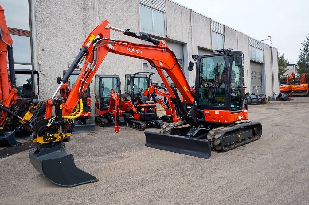 Kubota U56-5 VALMIIKSI VARUSTELTU - Máy xúc mini: hình 2 Kubota U56-5 VALMIIKSI VARUSTELTU - Máy xúc mini: hình 2