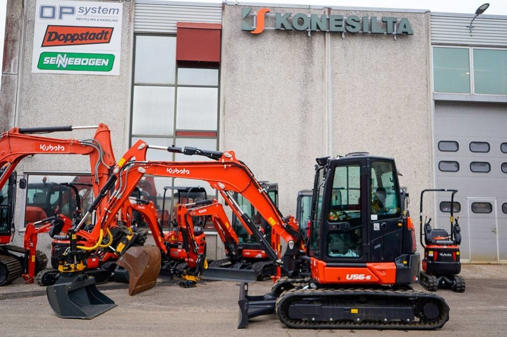 Kubota U56-5 VALMIIKSI VARUSTELTU - Máy xúc mini: hình 1 Kubota U56-5 VALMIIKSI VARUSTELTU - Máy xúc mini: hình 1