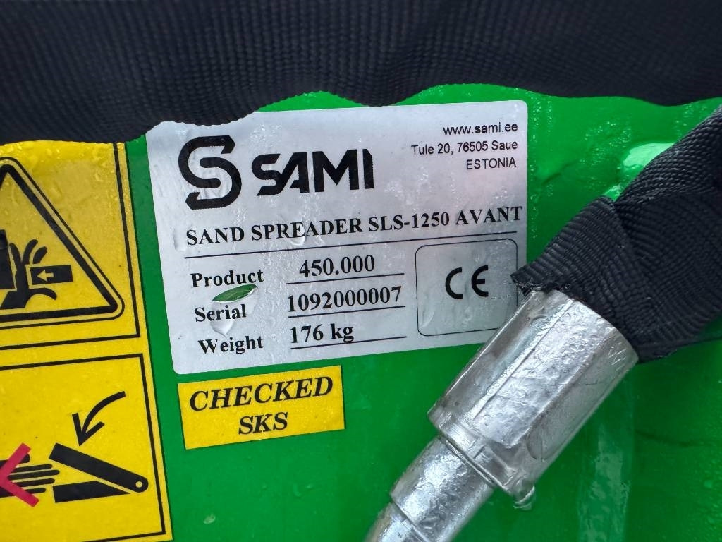 Sami SLS 1250 Hiekoituskauha Avant - Gầu cho Máy móc xây dựng: hình 4 Sami SLS 1250 Hiekoituskauha Avant - Gầu cho Máy móc xây dựng: hình 4