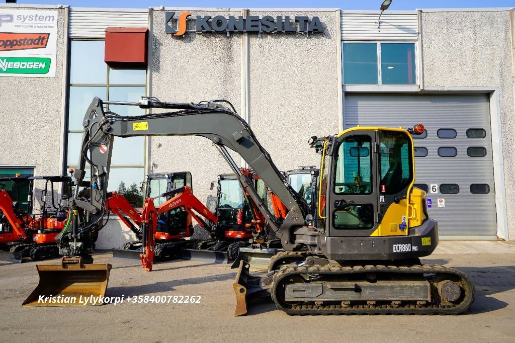 Volvo ECR88D PRO PIENET TUNNIT - Máy xúc mini: hình 1 Volvo ECR88D PRO PIENET TUNNIT - Máy xúc mini: hình 1
