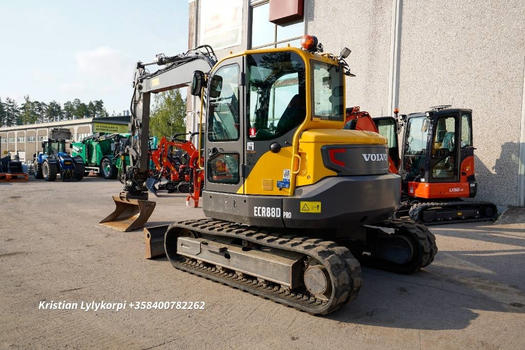 Volvo ECR88D PRO PIENET TUNNIT - Máy xúc mini: hình 2 Volvo ECR88D PRO PIENET TUNNIT - Máy xúc mini: hình 2