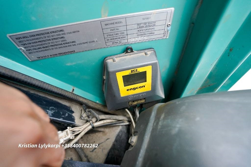 Máy xúc mini Yanmar SV 100-1: hình 19
