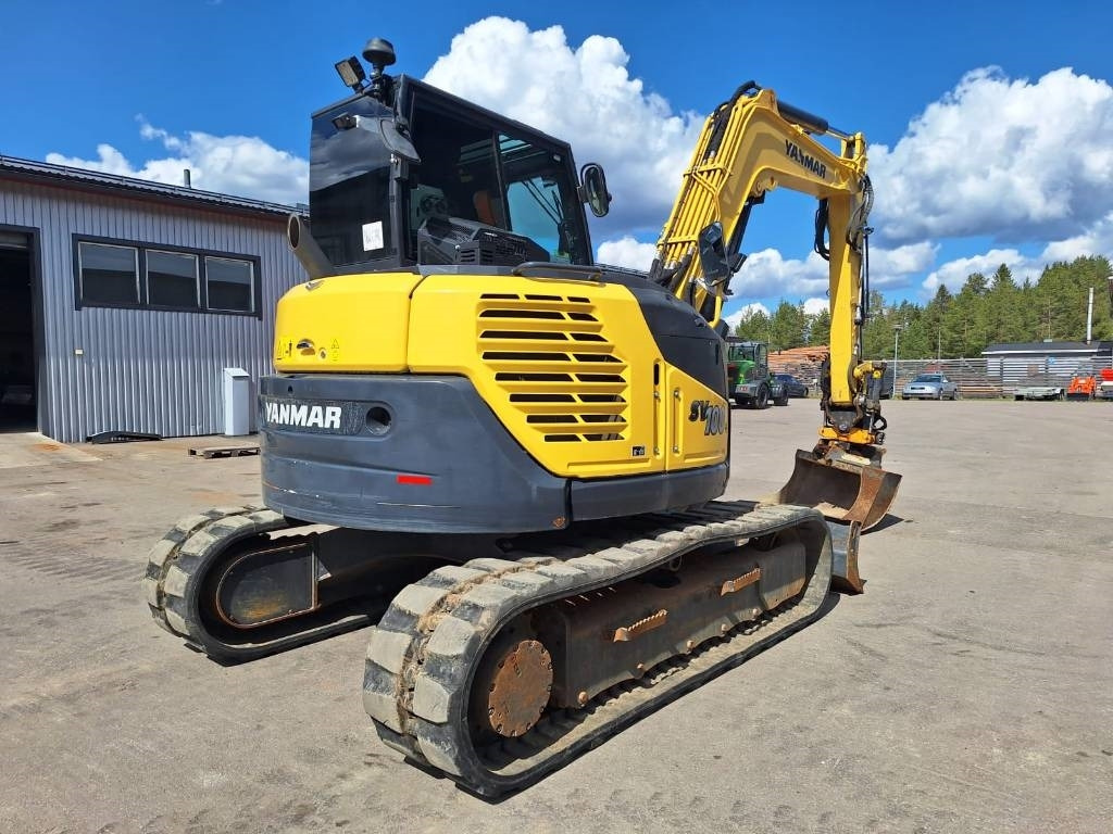 Yanmar SV100-2A PYÖRITTÄJÄLLÄ - Máy xúc mini: hình 4 Yanmar SV100-2A PYÖRITTÄJÄLLÄ - Máy xúc mini: hình 4