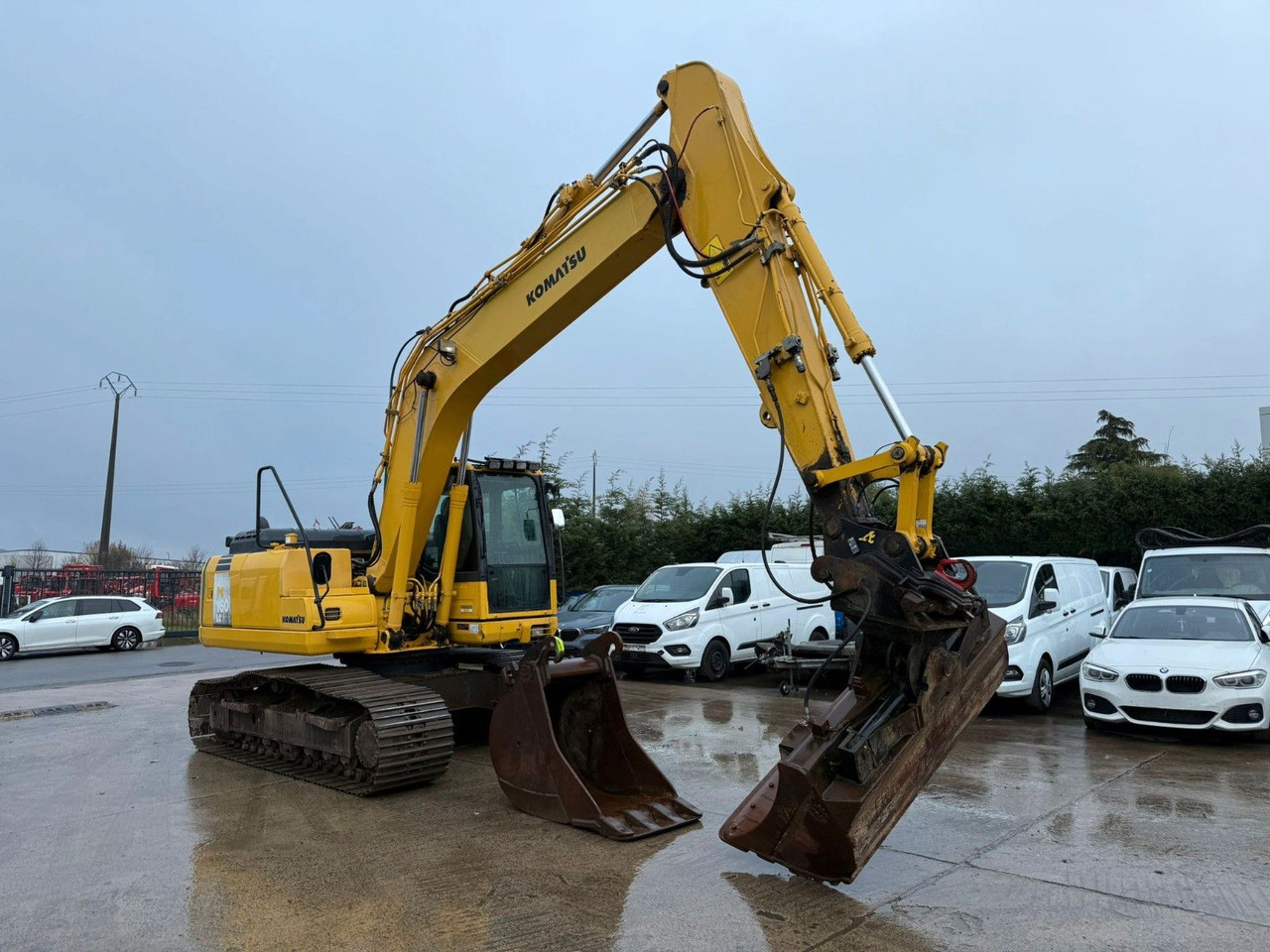 Komatsu PC160LC-8. 2 Löffel. Klima. - Máy xúc bánh xích: hình 5 Komatsu PC160LC-8. 2 Löffel. Klima. - Máy xúc bánh xích: hình 5