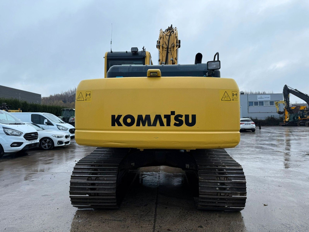 Komatsu PC160LC-8. 2 Löffel. Klima. - Máy xúc bánh xích: hình 4 Komatsu PC160LC-8. 2 Löffel. Klima. - Máy xúc bánh xích: hình 4