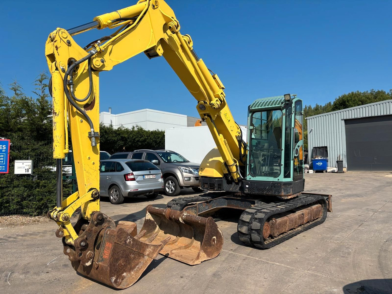 Yanmar B7 Sigma. 3 Löffel. - Máy xúc mini: hình 4 Yanmar B7 Sigma. 3 Löffel. - Máy xúc mini: hình 4