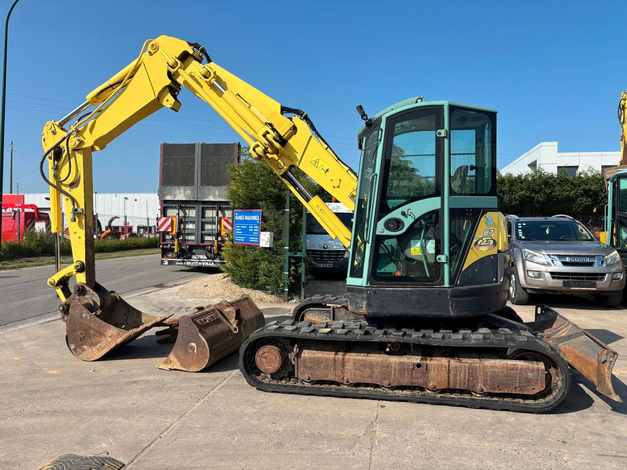 Yanmar B7 Sigma. 3 Löffel. - Máy xúc mini: hình 2 Yanmar B7 Sigma. 3 Löffel. - Máy xúc mini: hình 2