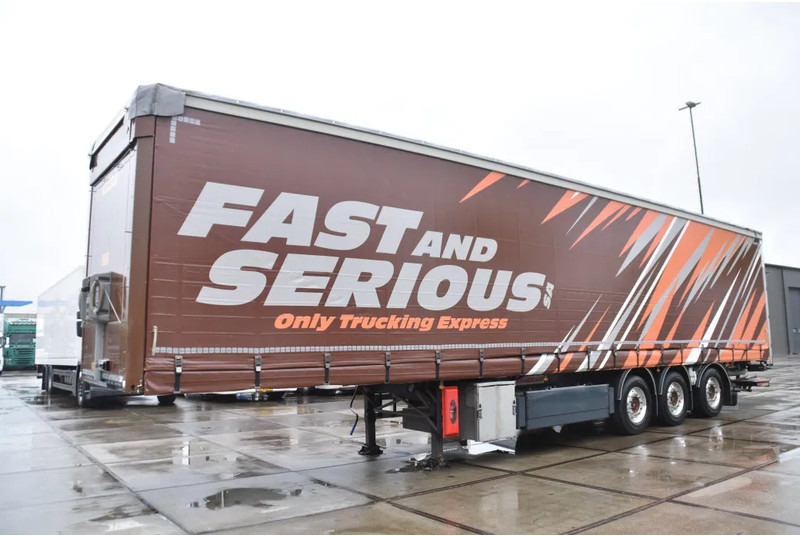 Fruehauf SLIDING CURTAINS/ROOF - TOPLIFT SYSTEM - LIFT AXLE - STEERING AXLE - SAF AXLES - ALCOA'S - DHOLLANDIA - TOP CONDITION - - Sơ mi rơ moóc mui bạt: hình 5 Fruehauf SLIDING CURTAINS/ROOF - TOPLIFT SYSTEM - LIFT AXLE - STEERING AXLE - SAF AXLES - ALCOA'S - DHOLLANDIA - TOP CONDITION - - Sơ mi rơ moóc mui bạt: hình 5