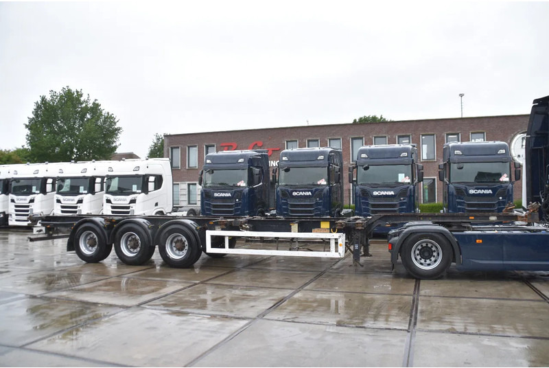 Krone SDC 27 - BPW AXLES - DRUM BRAKES - - Xe chở container/ Sơ mi rơ moóc hoán đổi thân: hình 1 Krone SDC 27 - BPW AXLES - DRUM BRAKES - - Xe chở container/ Sơ mi rơ moóc hoán đổi thân: hình 1