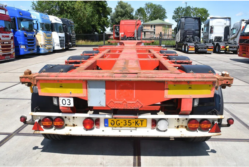 Nooteboom containerchassis - LIFT AXLE - DISC BRAKES - BPW AXLES - 2 x EXTENDABLE - - Xe chở container/ Sơ mi rơ moóc hoán đổi thân: hình 3 Nooteboom containerchassis - LIFT AXLE - DISC BRAKES - BPW AXLES - 2 x EXTENDABLE - - Xe chở container/ Sơ mi rơ moóc hoán đổi thân: hình 3