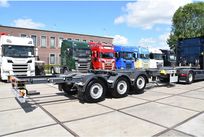 Renders HASTRAILER FCC - ALL CONNECTIONS - LIFT AXLE - 2 x EXTENDABLE - SAF AXLES - DISC BRAKES - EXCELLENT CONDITION - - Xe chở container/ Sơ mi rơ moóc hoán đổi thân: hình 3 Renders HASTRAILER FCC - ALL CONNECTIONS - LIFT AXLE - 2 x EXTENDABLE - SAF AXLES - DISC BRAKES - EXCELLENT CONDITION - - Xe chở container/ Sơ mi rơ moóc hoán đổi thân: hình 3