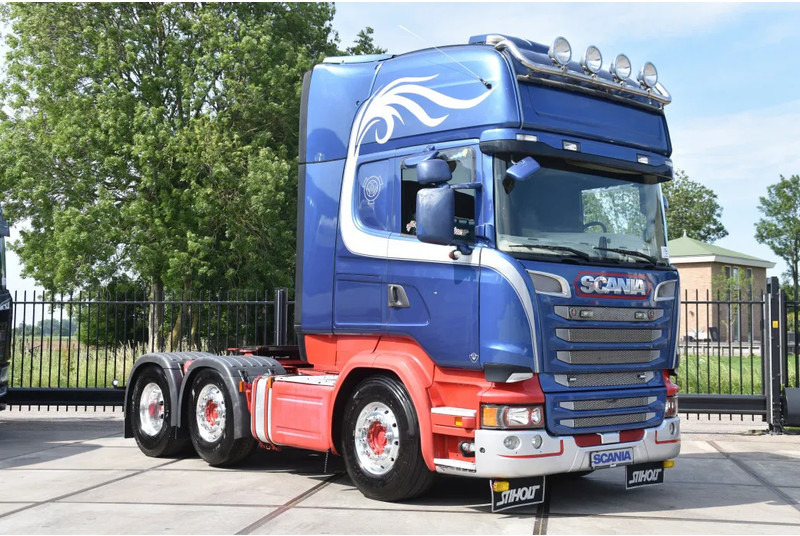Scania R520 V8 TL 6x2/4MNB - RETARDER - FULL AIR - PARK. AIRCO - 2 x FUEL TANKS - ALCOA DURA BRIGHT - GOOD CONDITION - - Xe đầu kéo: hình 1 Scania R520 V8 TL 6x2/4MNB - RETARDER - FULL AIR - PARK. AIRCO - 2 x FUEL TANKS - ALCOA DURA BRIGHT - GOOD CONDITION - - Xe đầu kéo: hình 1