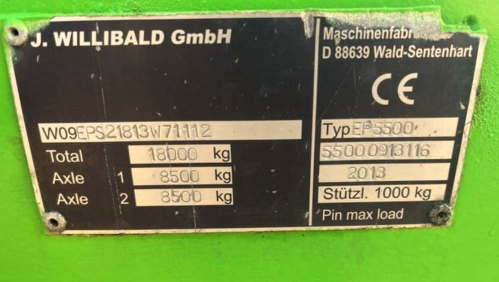 Willibald EP 5500 - Máy đốn cây: hình 5 Willibald EP 5500 - Máy đốn cây: hình 5