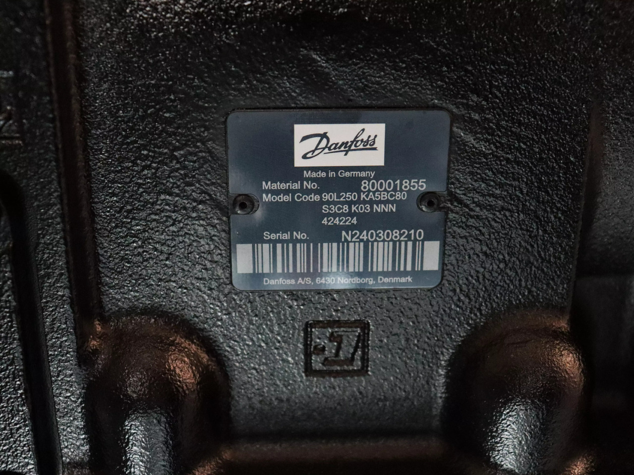 DANFOSS / SAUER 90L250 KA5BC80 S3C8 K03 NNN 424224 - Bơm thủy lực cho Máy móc xây dựng: hình 4 DANFOSS / SAUER 90L250 KA5BC80 S3C8 K03 NNN 424224 - Bơm thủy lực cho Máy móc xây dựng: hình 4