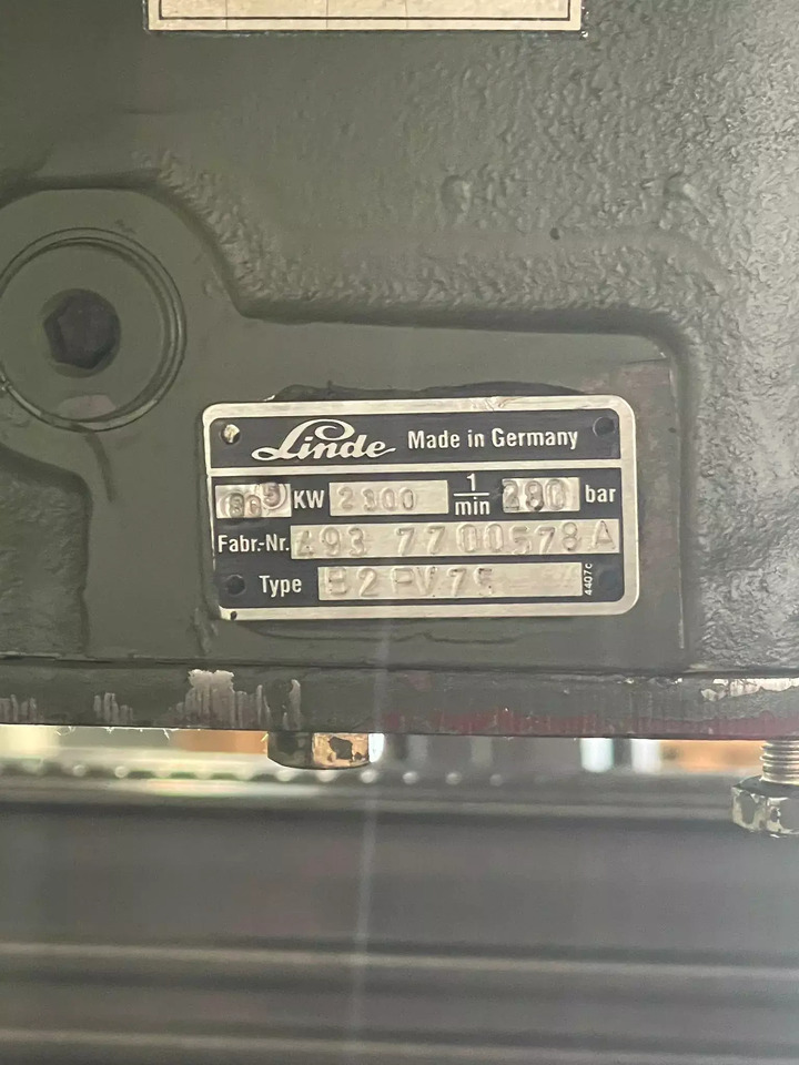 LINDE B2PV75 - Bơm thủy lực cho Máy móc xây dựng: hình 5 LINDE B2PV75 - Bơm thủy lực cho Máy móc xây dựng: hình 5