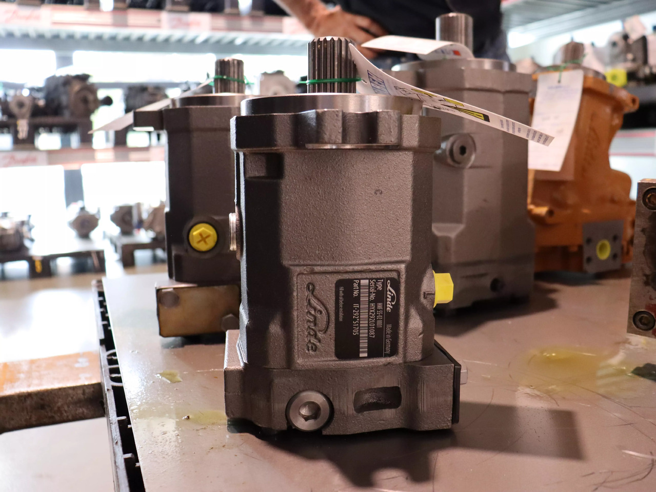LINDE HMF 55-02 - Động cơ thủy lực cho Máy móc xây dựng: hình 1 LINDE HMF 55-02 - Động cơ thủy lực cho Máy móc xây dựng: hình 1