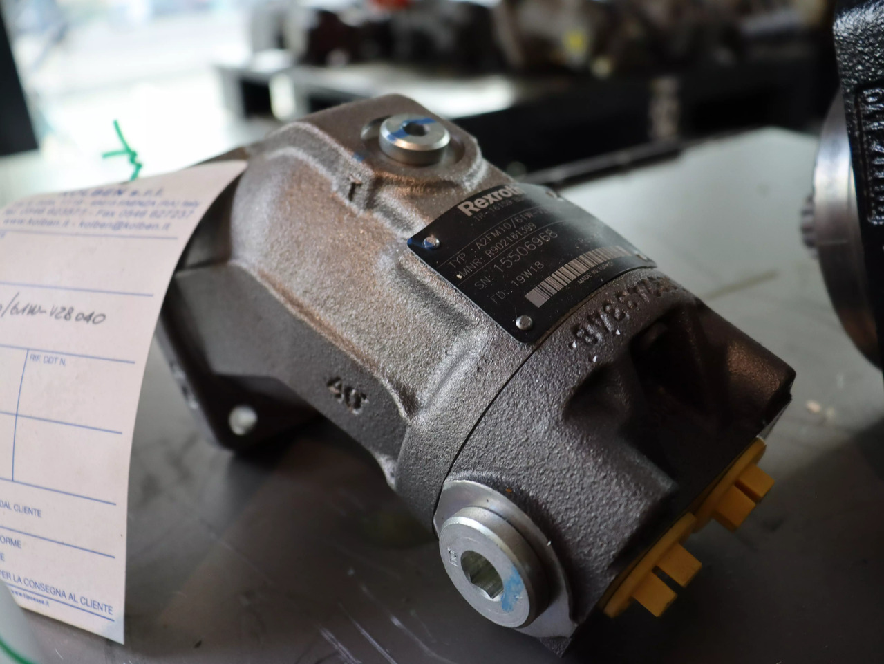 REXROTH A2FM10/61W-VZB040 - Động cơ thủy lực cho Máy móc xây dựng: hình 2 REXROTH A2FM10/61W-VZB040 - Động cơ thủy lực cho Máy móc xây dựng: hình 2