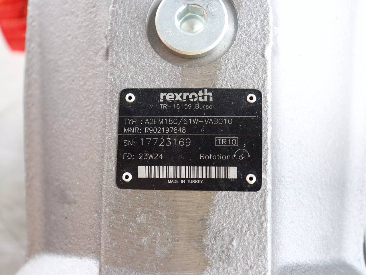 REXROTH A2FM180/61W-VAB010 - Động cơ thủy lực cho Máy móc xây dựng: hình 4 REXROTH A2FM180/61W-VAB010 - Động cơ thủy lực cho Máy móc xây dựng: hình 4