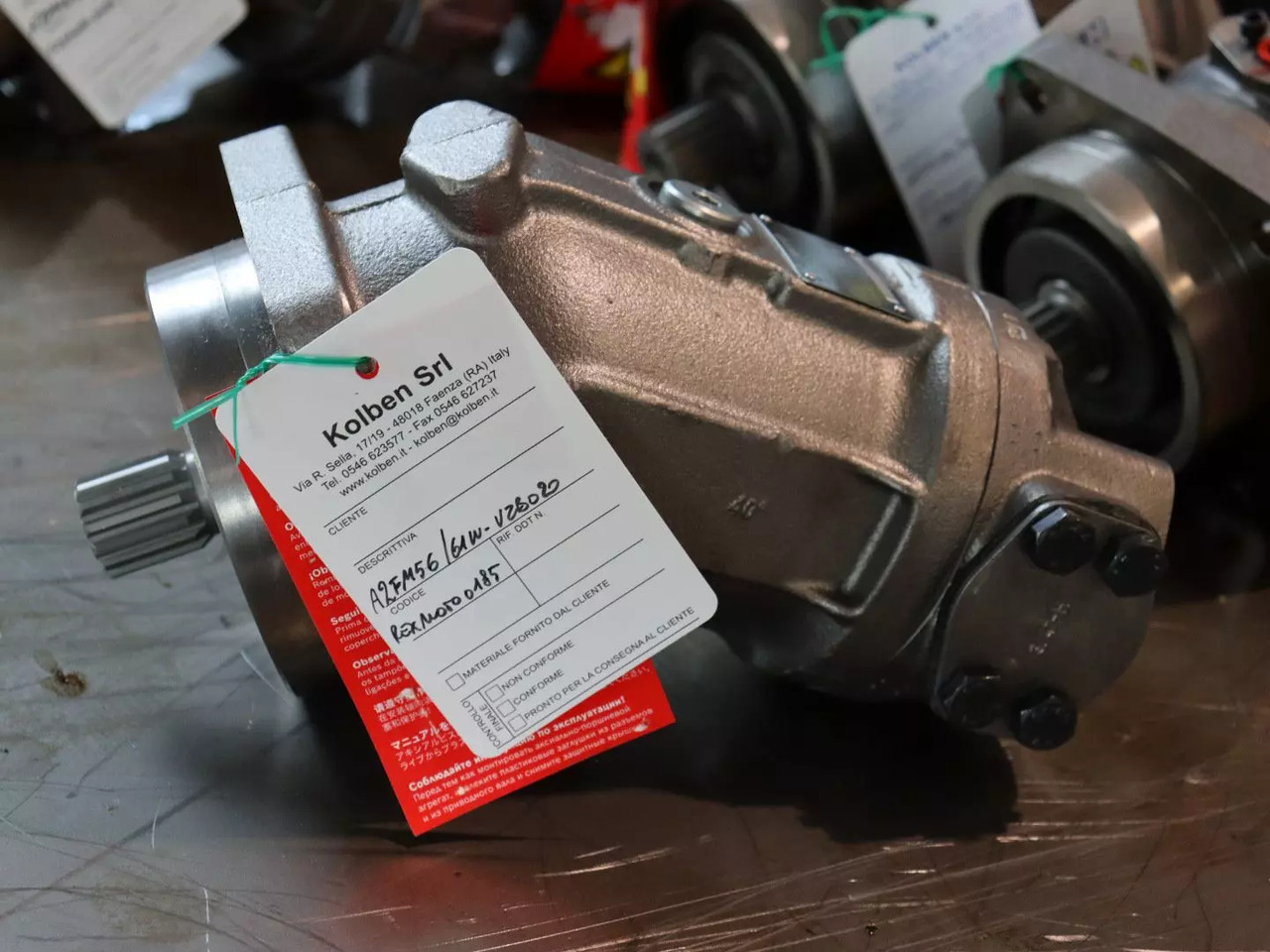 REXROTH A2FM56/61W-VZB020 - Động cơ thủy lực cho Máy móc xây dựng: hình 1 REXROTH A2FM56/61W-VZB020 - Động cơ thủy lực cho Máy móc xây dựng: hình 1