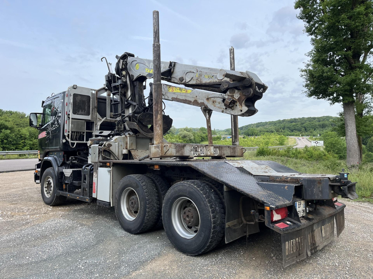 SCANIA R 580 CB6x4EHZ - Xe tải khung gầm: hình 3 SCANIA R 580 CB6x4EHZ - Xe tải khung gầm: hình 3