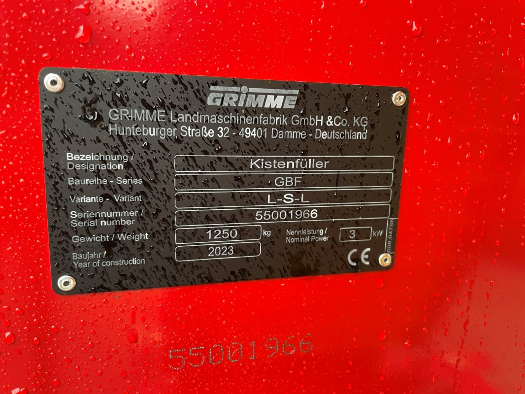 Grimme GBF L-S-L - Rental - Trang thiết bị lưu trữ: hình 3 Grimme GBF L-S-L - Rental - Trang thiết bị lưu trữ: hình 3