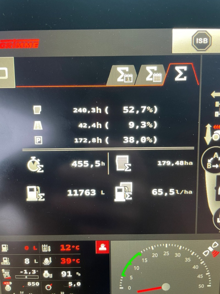 Grimme VARITRON 470 GEN III - Máy gặt: hình 3 Grimme VARITRON 470 GEN III - Máy gặt: hình 3