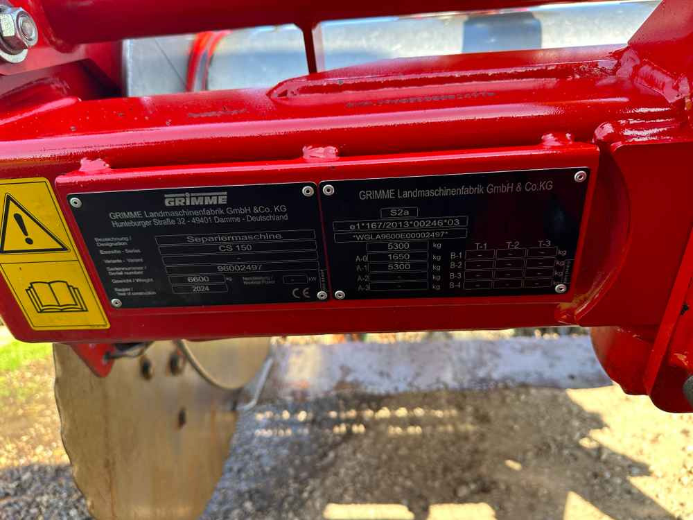 Grimme CS-150 CombiStar XL - Máy thu hoạch khoai tây: hình 2 Grimme CS-150 CombiStar XL - Máy thu hoạch khoai tây: hình 2