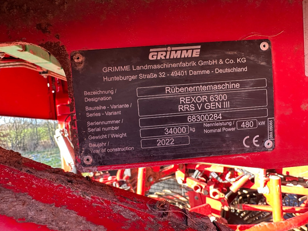 Grimme REXOR 6300 lll - Thiết bị xới đất: hình 2 Grimme REXOR 6300 lll - Thiết bị xới đất: hình 2