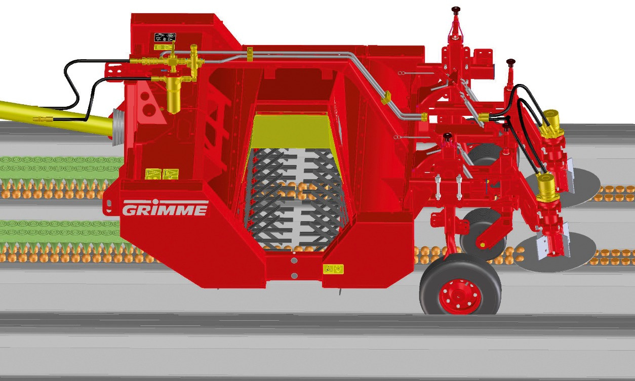 Grimme KP 1700 - Máy thu hoạch nho: hình 4 Grimme KP 1700 - Máy thu hoạch nho: hình 4