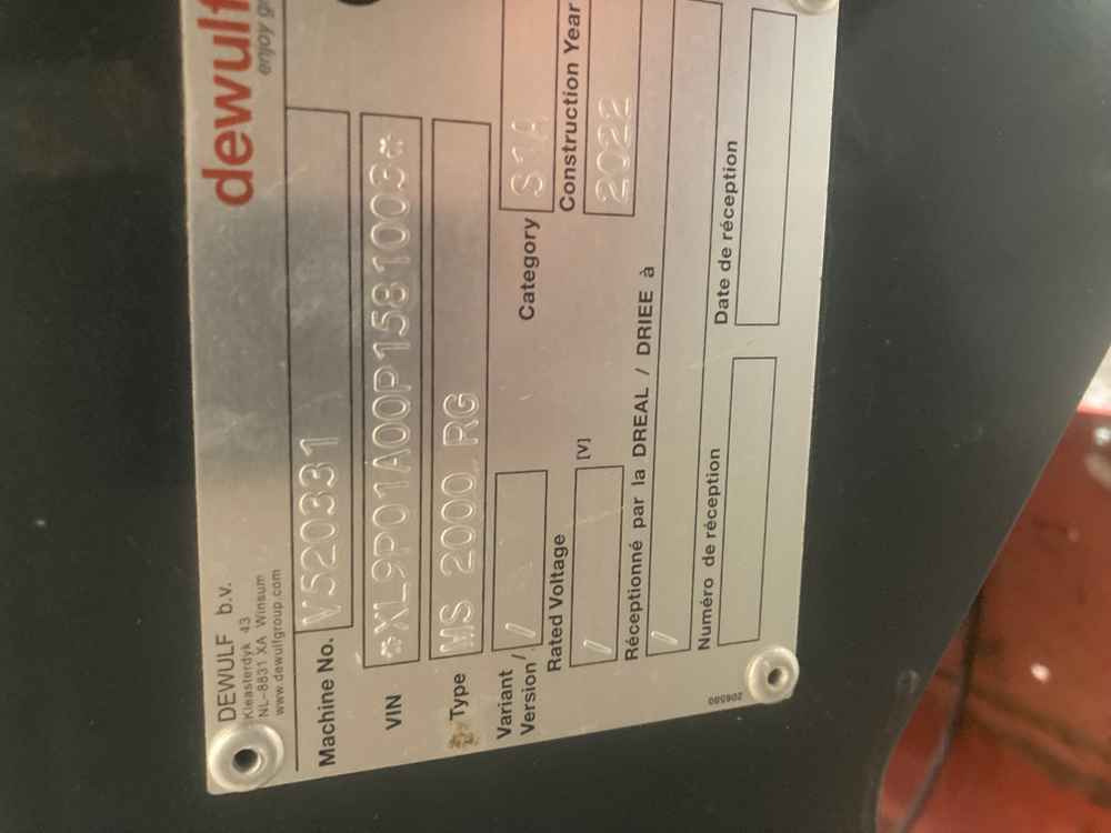 Dewulf Dewulf MS 2000,B.V S1A, 2 Row, Potato, Belt Planter - Máy gặt: hình 2 Dewulf Dewulf MS 2000,B.V S1A, 2 Row, Potato, Belt Planter - Máy gặt: hình 2